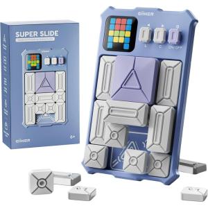 GiiKER Super Slide Puzzle Games, Original 500+ Challenges Brain Teaser Puzzle, Toys for Kids, Travel Games Birthday Gifts Easter Stocking Stuffers for Boys Girls, Activities for Road Trips – Lavender(Lavender)